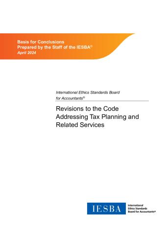 Basis for Conclusions - Tax Planning and Related Services.pdf