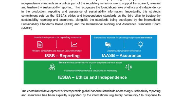 IESBA December 2022 Sustainability Update