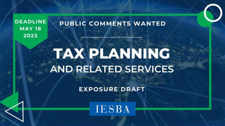 Tax planning comment deadline