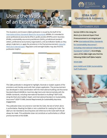 IESBA Staff Q&A Using the Work of an External Expert.pdf
